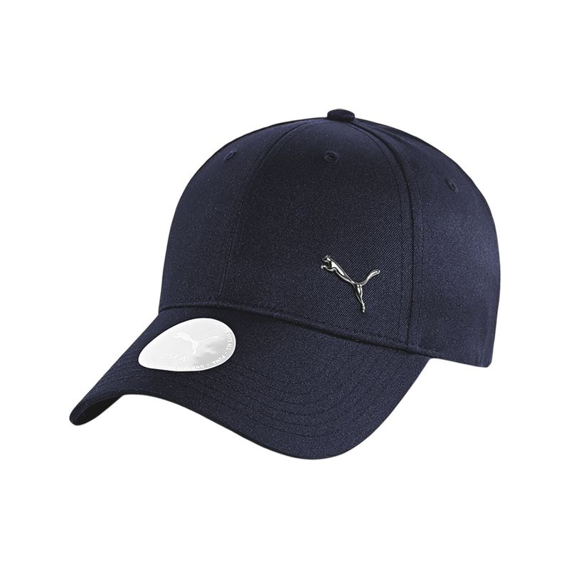 PUMA - Gorra Puma Ess Metal Cat Hombre-Azul