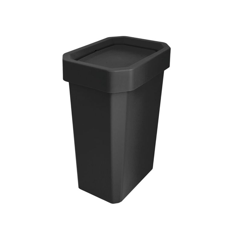 ESTRA - Caneca-Papelera Vaiven Estrabins 10L Negro Institucional