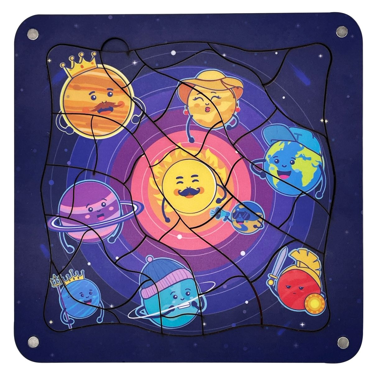 FUN FACTORY - Rompecabezas en capas  Un viaje a el sistema solar