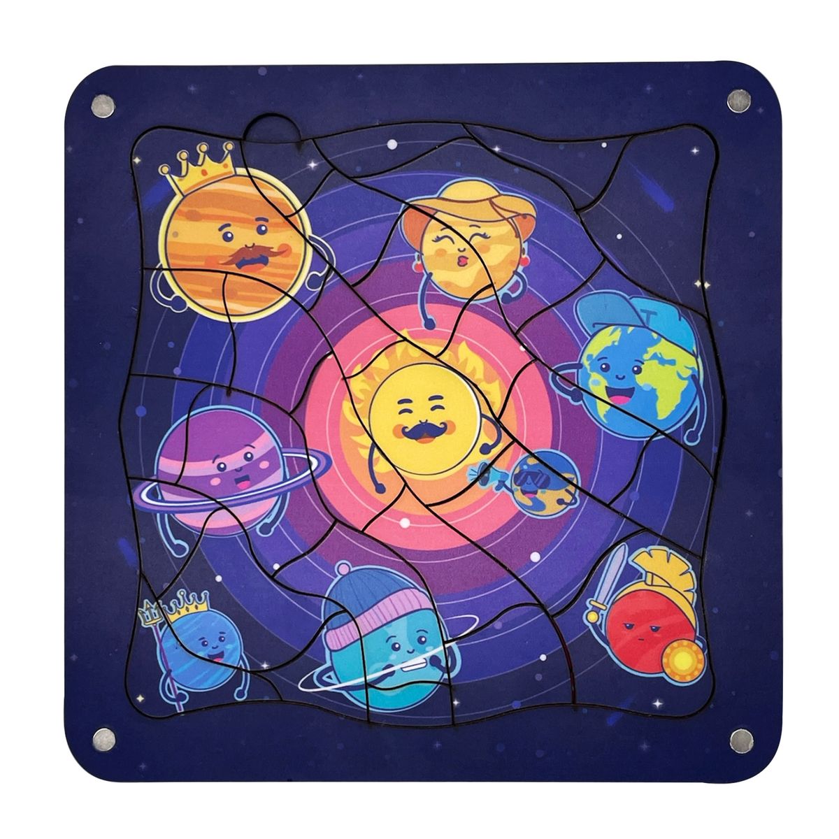 FUN FACTORY - Rompecabezas en capas  Un viaje a el sistema solar