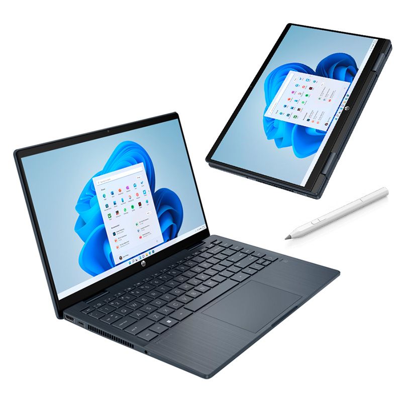 HP - Portátil HP X360 14-ek1011la Intel i5-1335U 8GB RAM 512GB SSD 15.6 Tactil