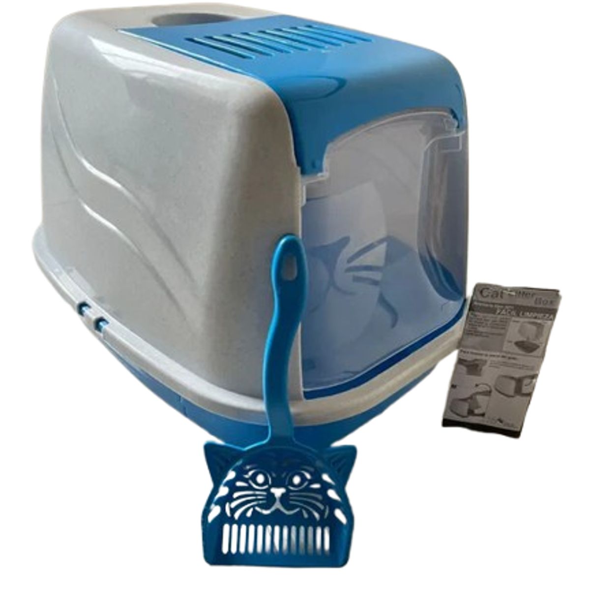PETS ACCESORIOS - Arenera Pocket Cat Azul