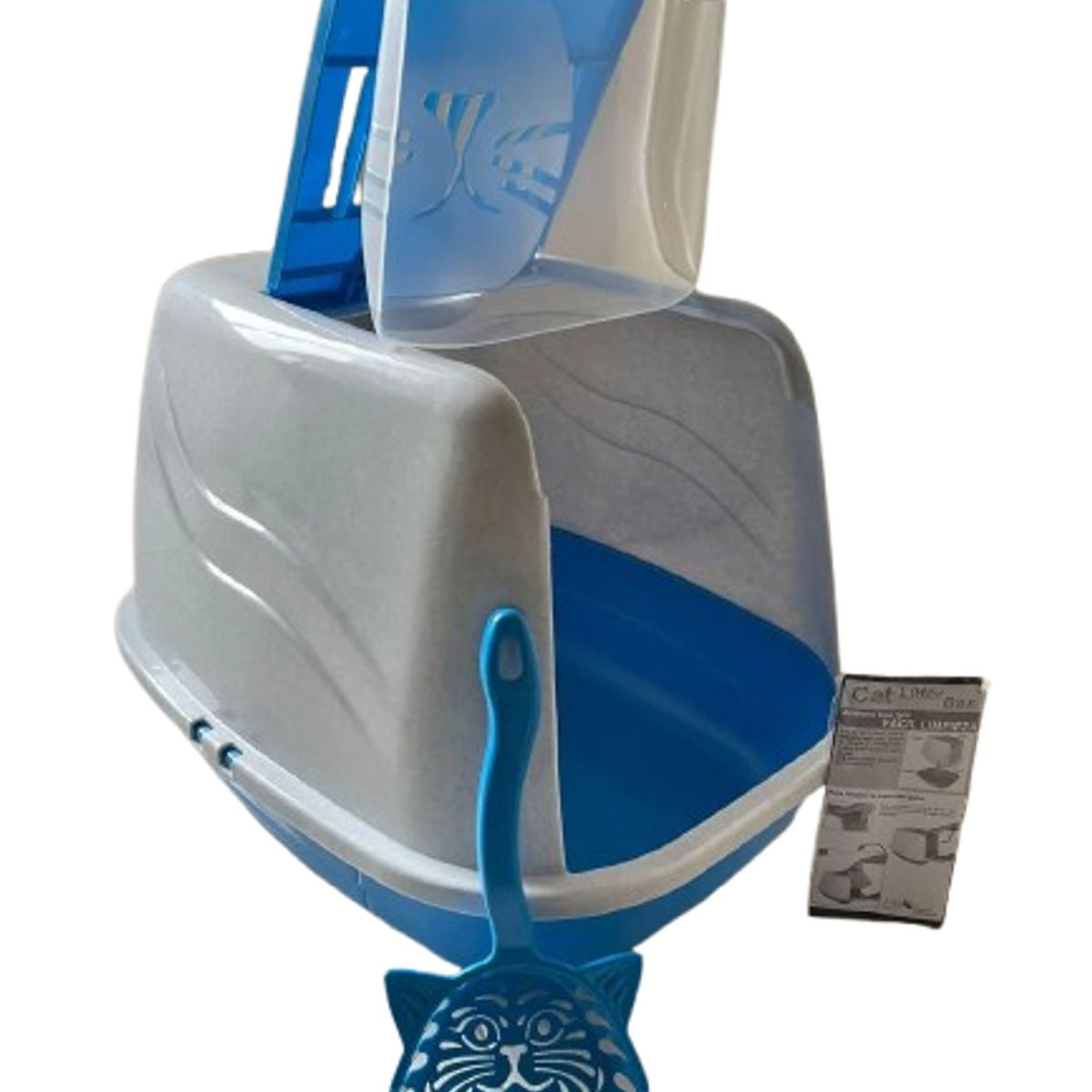 PETS ACCESORIOS - Arenera Pocket Cat Azul