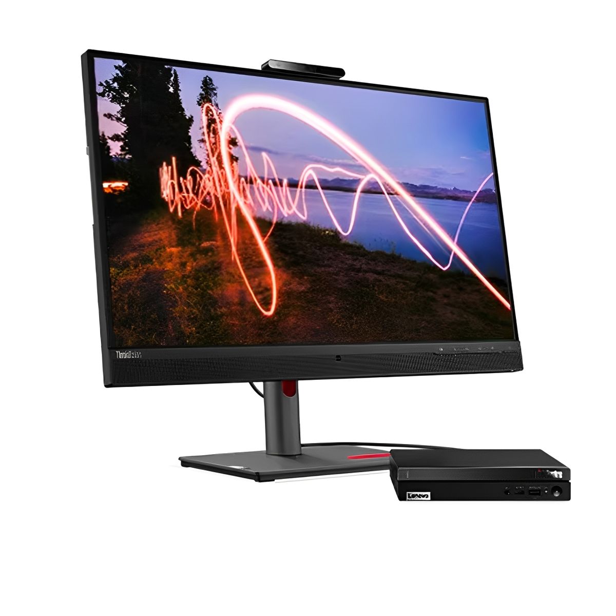 Lenovo - COMPUTADOR LENOVO THINKCENTRE TINY INTEL CORE I5-13420H SSD 1TB RAM 16GB LED22