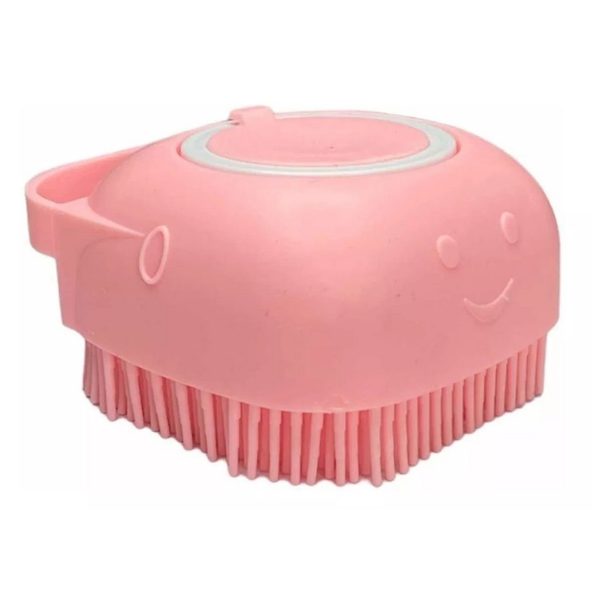 DAYOSHOP - Cepillo Masajeador Silicona Ducha Con Dispensador Shampoo