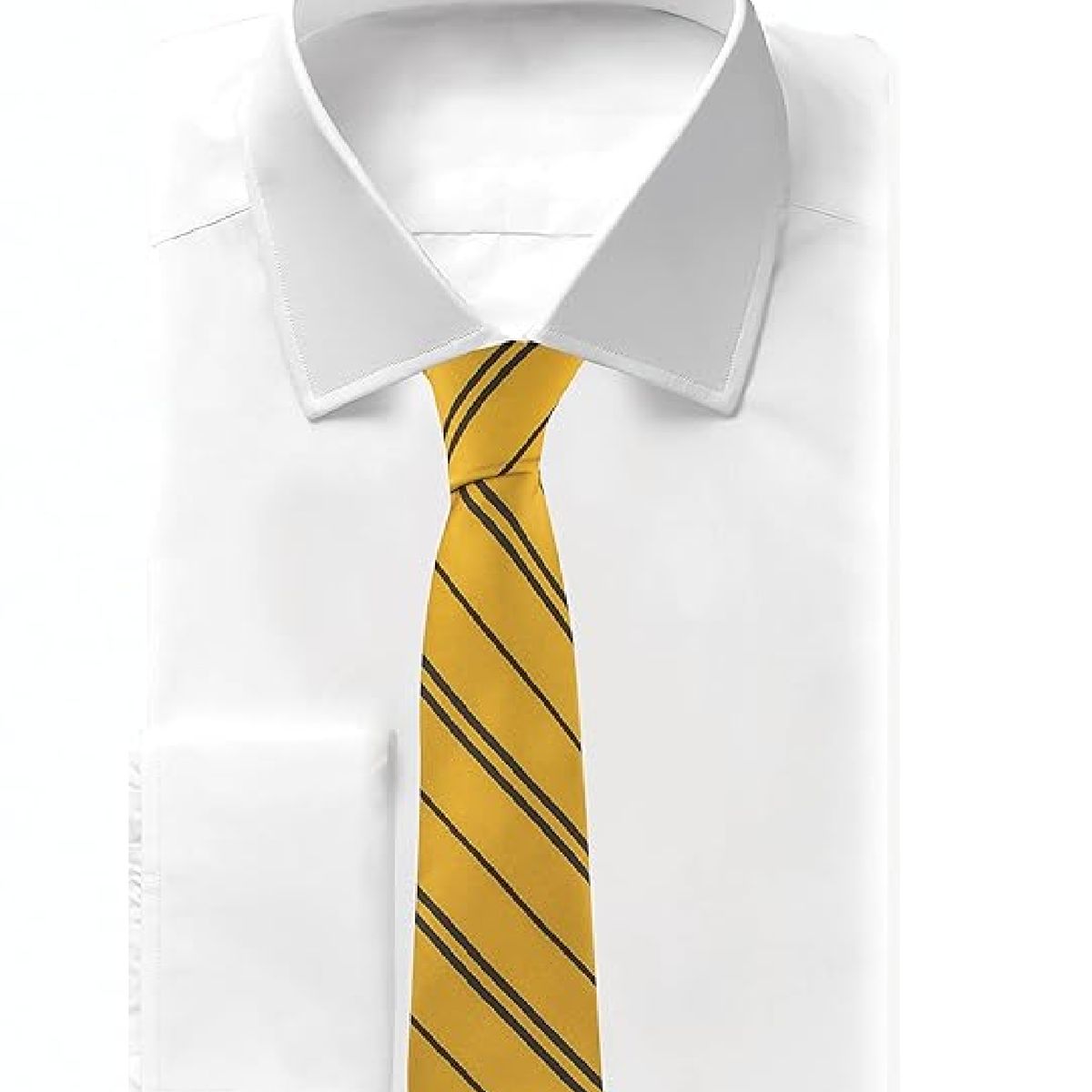 GENERICO - Corbata tejida Harry Potter Hufflepuff