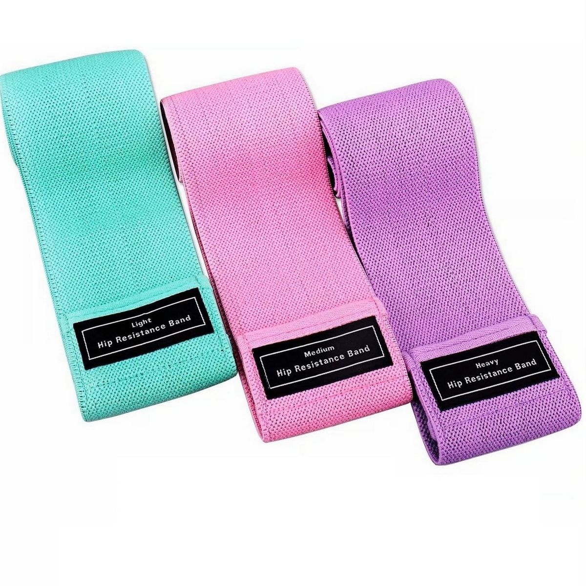 DAYOSHOP - Bandas Elásticas En Tela X3 Resistencias Alta Calidad Fitnes