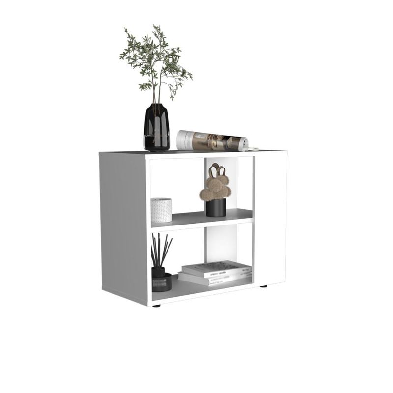 RTA DESIGN - Mesa Auxiliar Graden Blanco con diseño minimalista