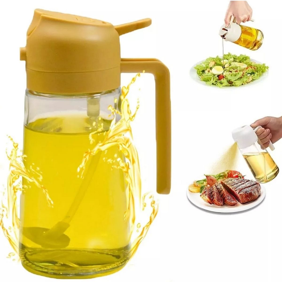 DAYOSHOP - Botella Dispensadora Aceite Para Cocina Dispensador Aceite
