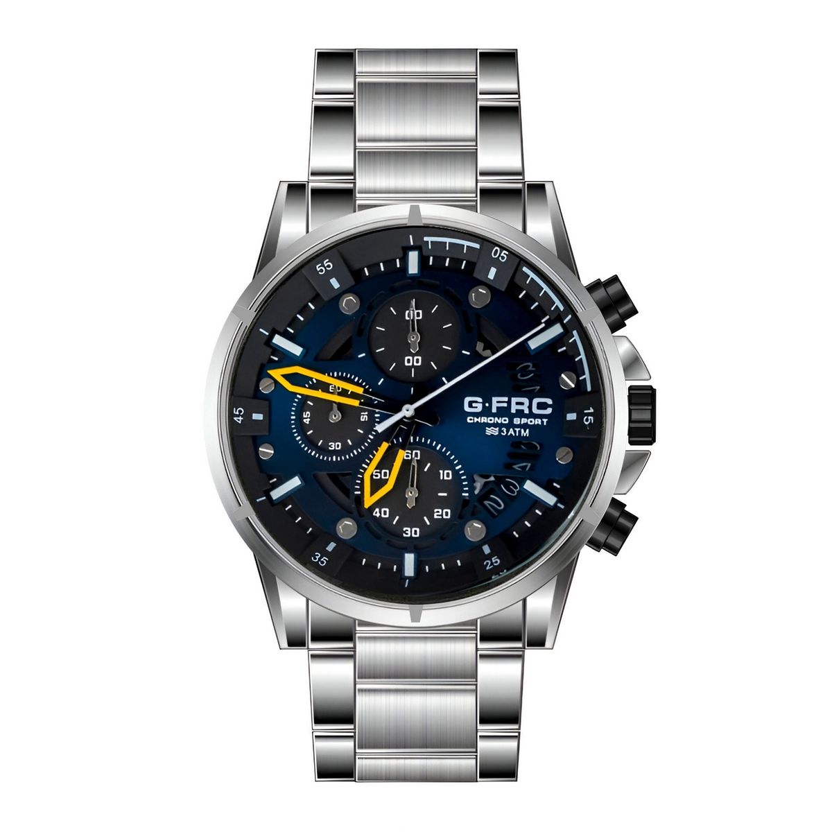 GFORCE - Reloj G-force H4230g Cronografo Funcional Acero + Estuche