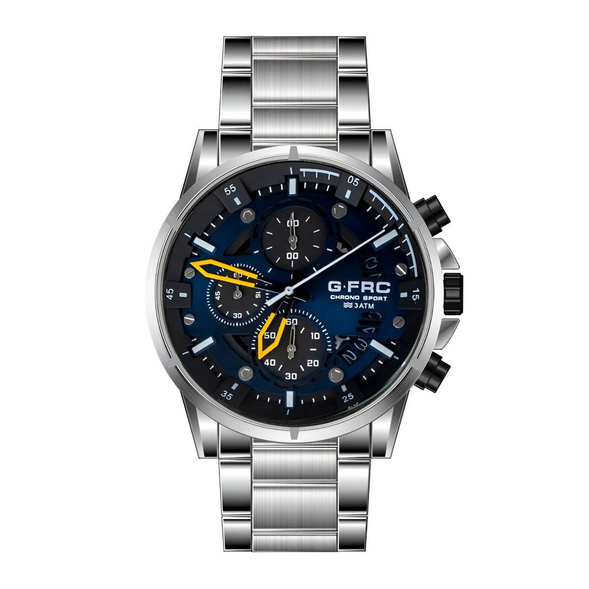 GFORCE - Reloj G-force H4230g Cronografo Funcional Acero + Estuche