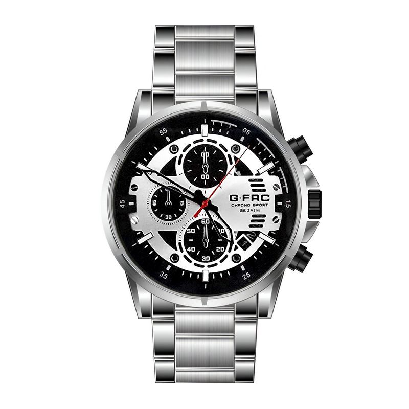 GFORCE - Reloj G-force H4230g Cronografo Funcional Acero + Estuche