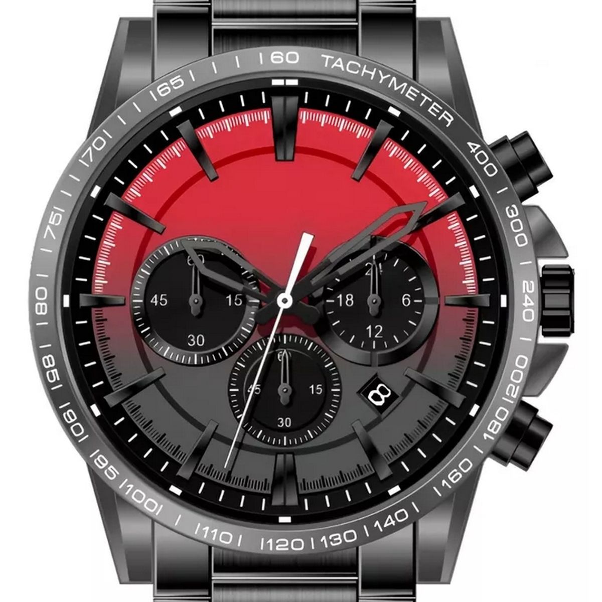 GFORCE - Reloj G-force H4231g Cronografo Funcional Acero + Estuche
