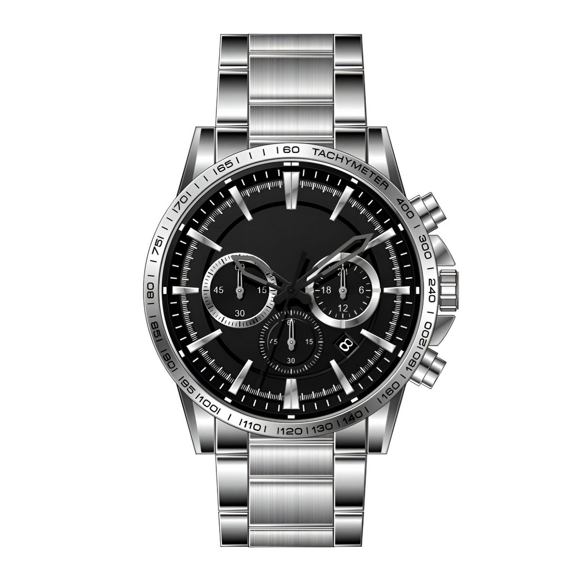 GFORCE - Reloj G-force H4231g Cronografo Funcional Acero + Estuche