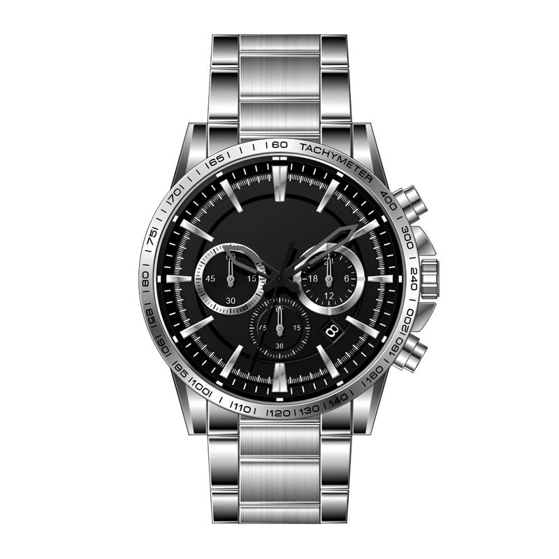 GFORCE - Reloj G-force H4231g Cronografo Funcional Acero + Estuche