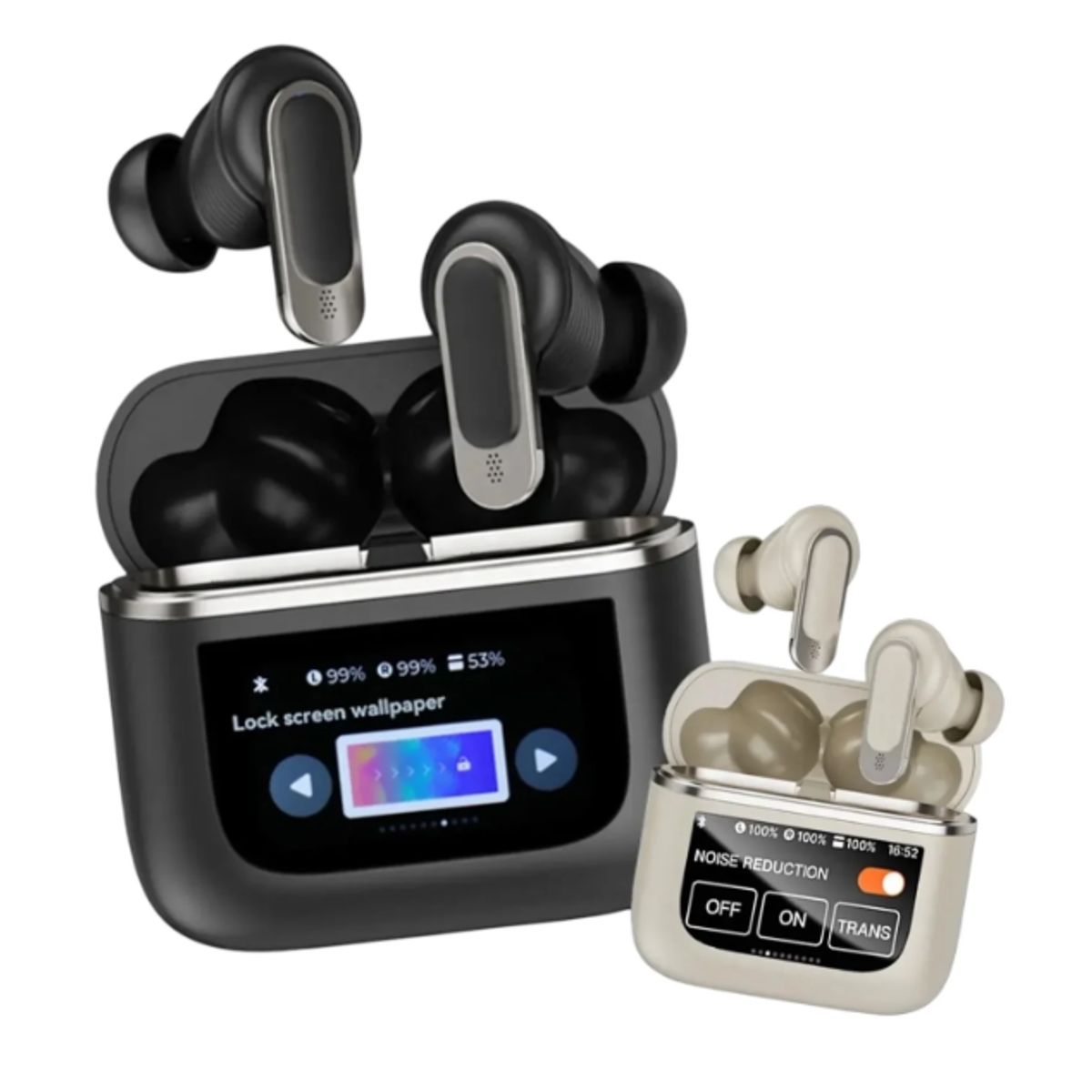 GENERICO - Audífonos Inalámbricos Bluetooth Con Pantalla Tour Pro 2