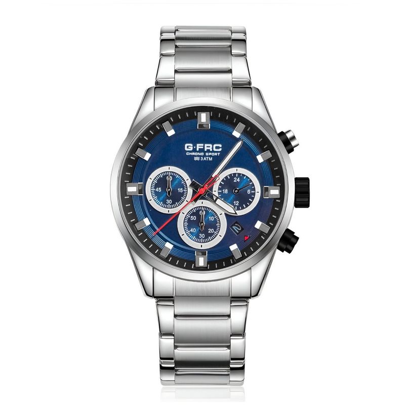 GFORCE - Reloj G-force H4235g Cronografo Funcional Acero + Estuche