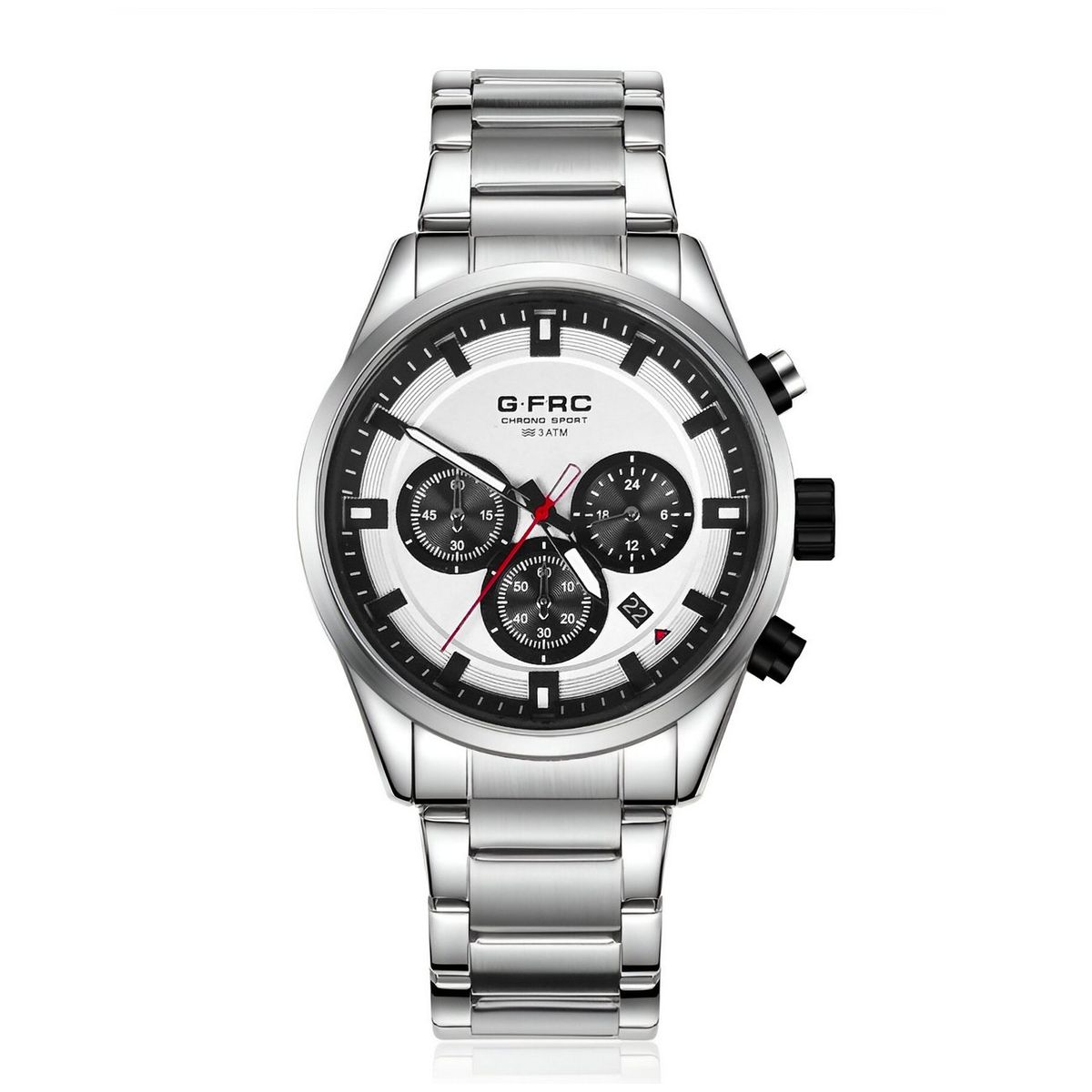 GFORCE - Reloj G-force H4235g Cronografo Funcional Acero + Estuche