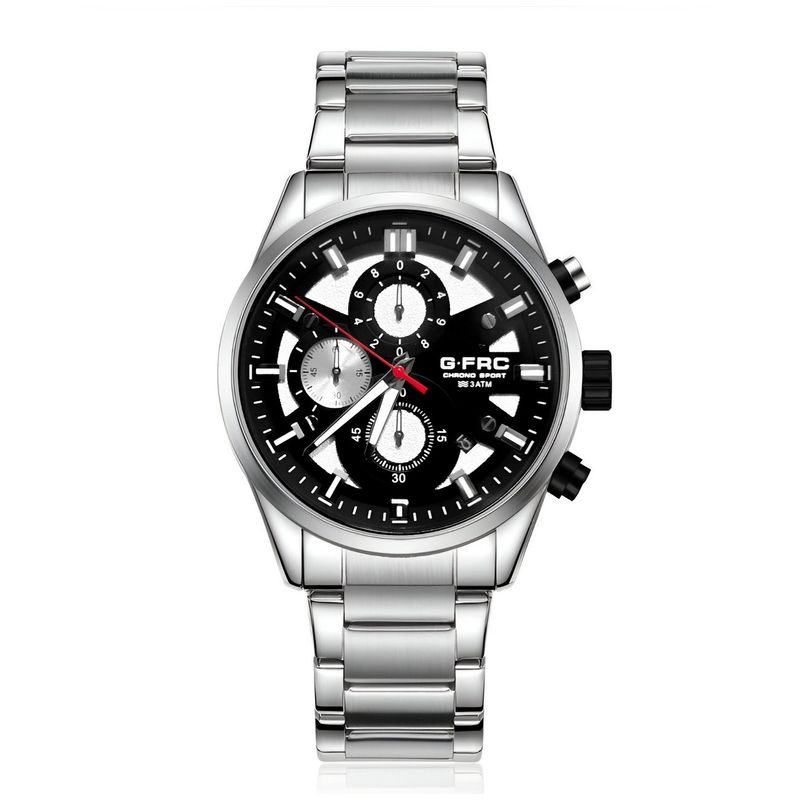 GFORCE - Reloj G-force H4237g Cronografo Funcional Acero + Estuche