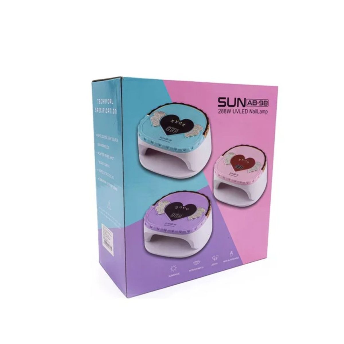 GENERICO - LÁMPARA PARA SECADO DE UÑAS