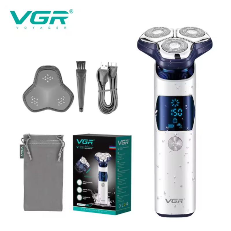 VGR - VGR 328 Afeitadora Eléctrica Hombre Shaver VGR V-328 Impermeable