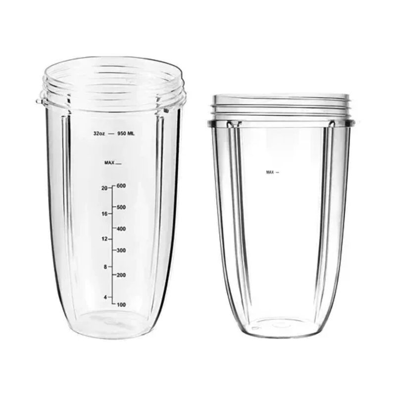 GENERICO - Pak De Vaso32Oz+24Oz Para Nutribullet De 600w 900w