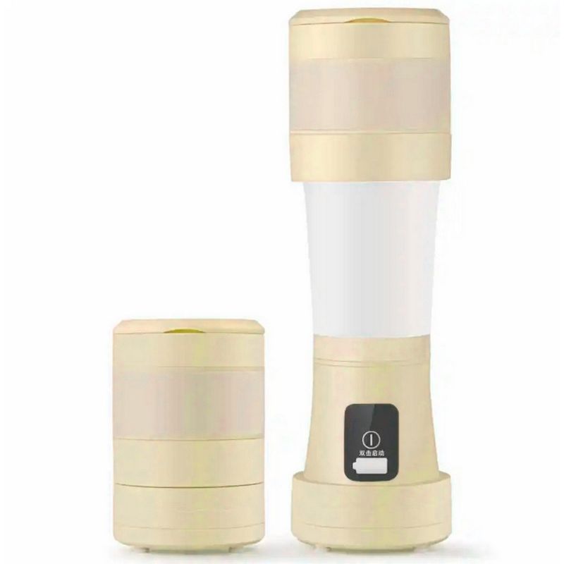 DAYOSHOP - Mini Licuadora Eléctrica Portátil Plegable Recargable