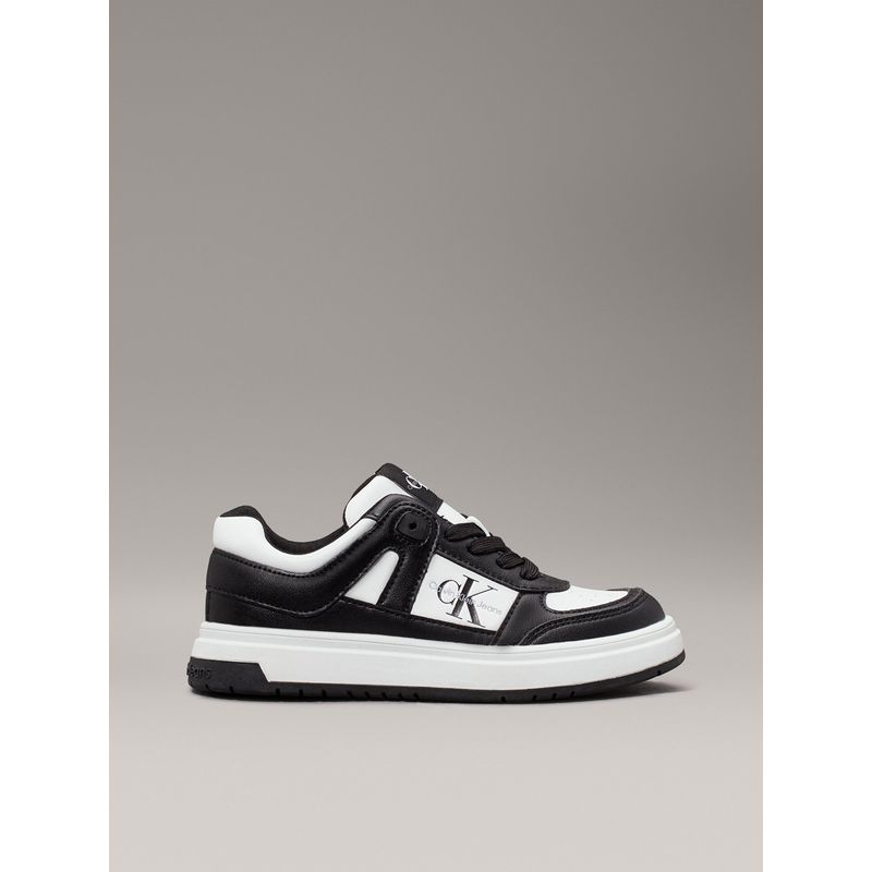 CALVIN KLEIN - Tenis negro basket con cremallera para niño Calvin Klein