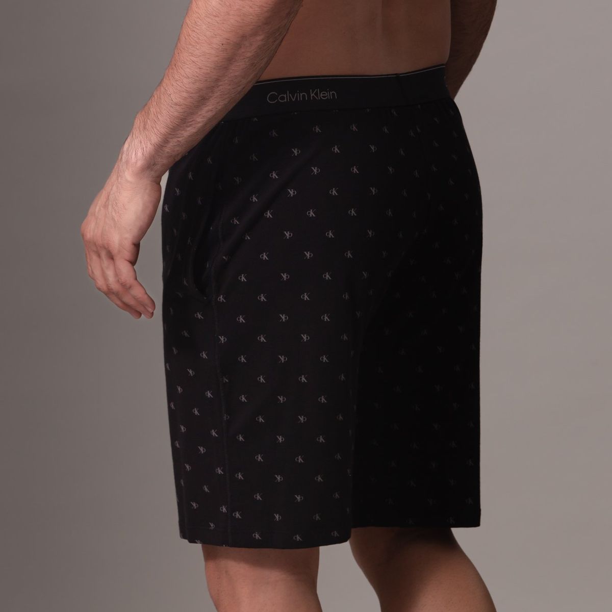 CALVIN KLEIN - Pantaloneta negra de pijama - modern cotton Calvin Klein