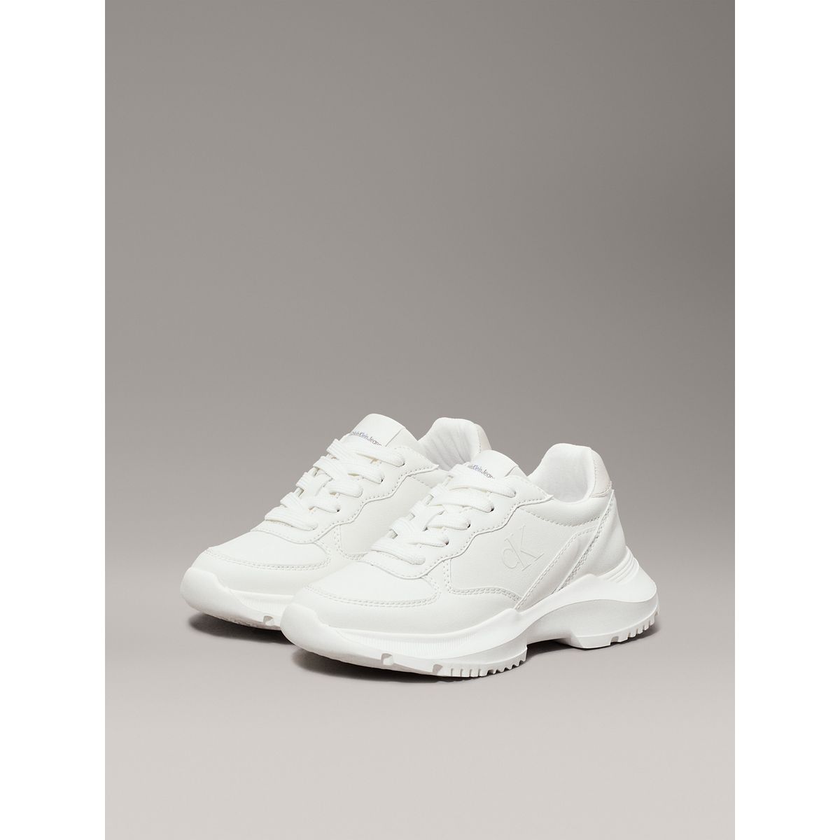 CALVIN KLEIN - Tenis blanco deportivos para niña Calvin Klein