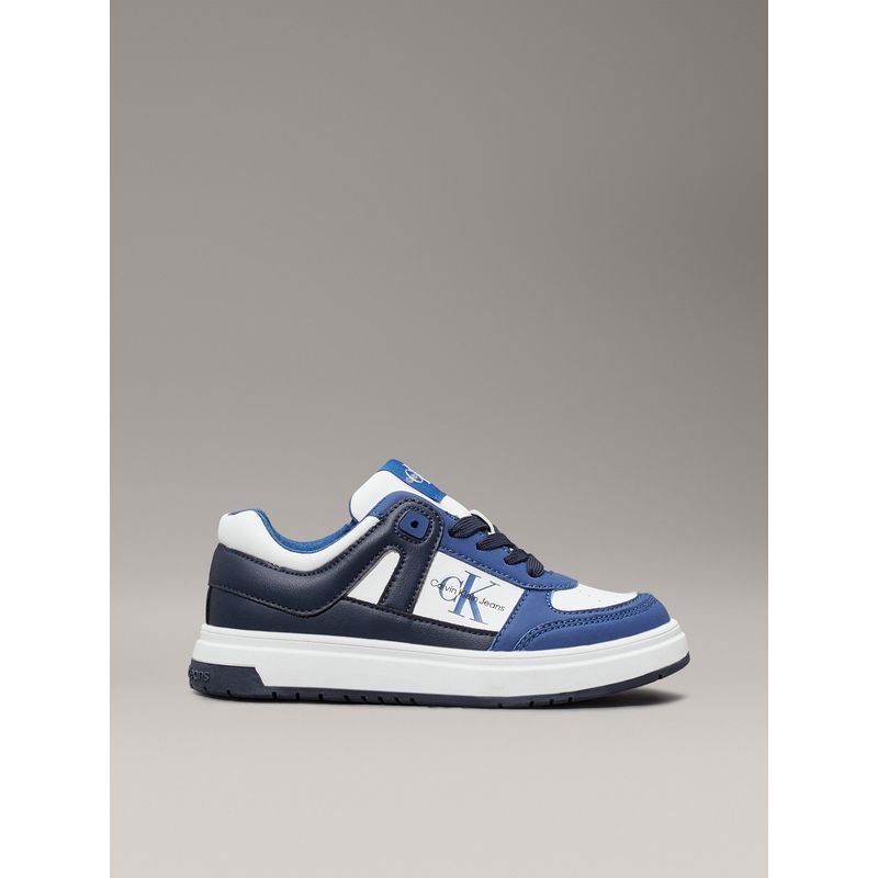 CALVIN KLEIN - Tenis azul basket con cremallera para niño Calvin Klein