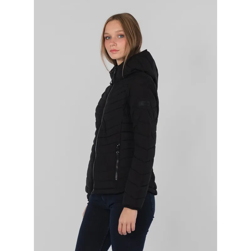 Chaqueta negra acolchada stretch Calvin Klein CALVIN KLEIN