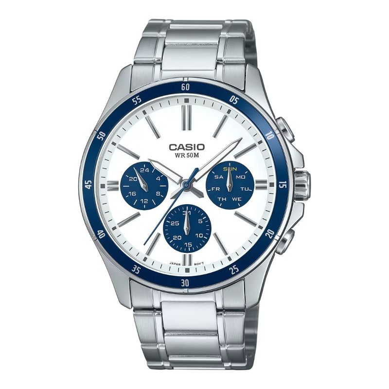 CASIO - Reloj Casio Modelo MTP-1374D-7A2 Diseño Elegante