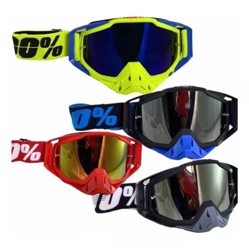 GENERICO - Gafas Goggles Para Moto Y Bicicleta