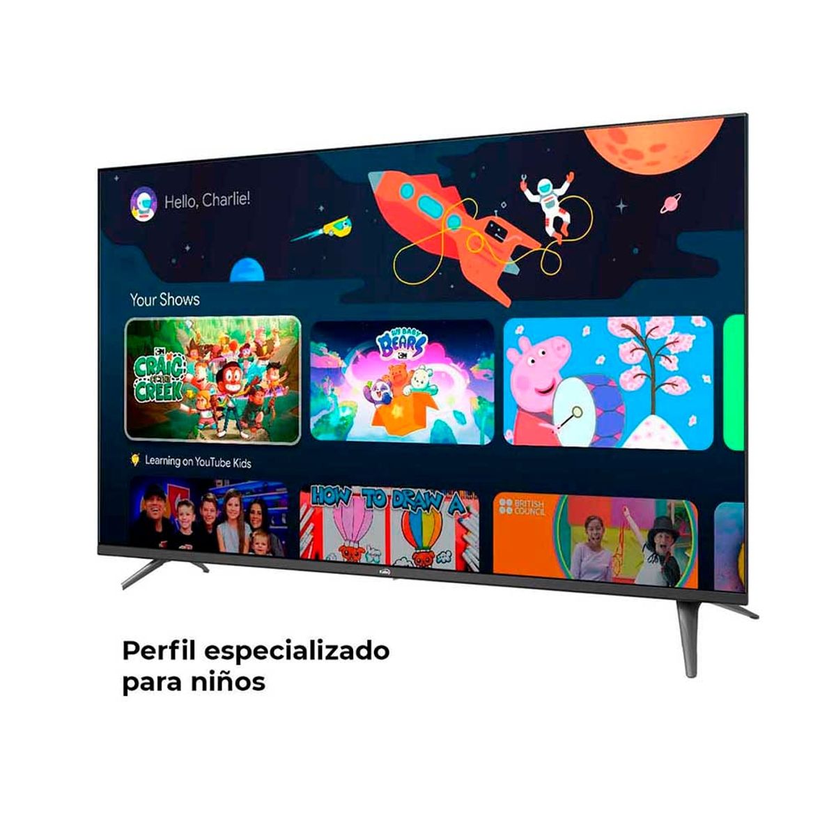 KALLEY - Televisor Kalley 32 Pulgadas Smart TV Google Full HD