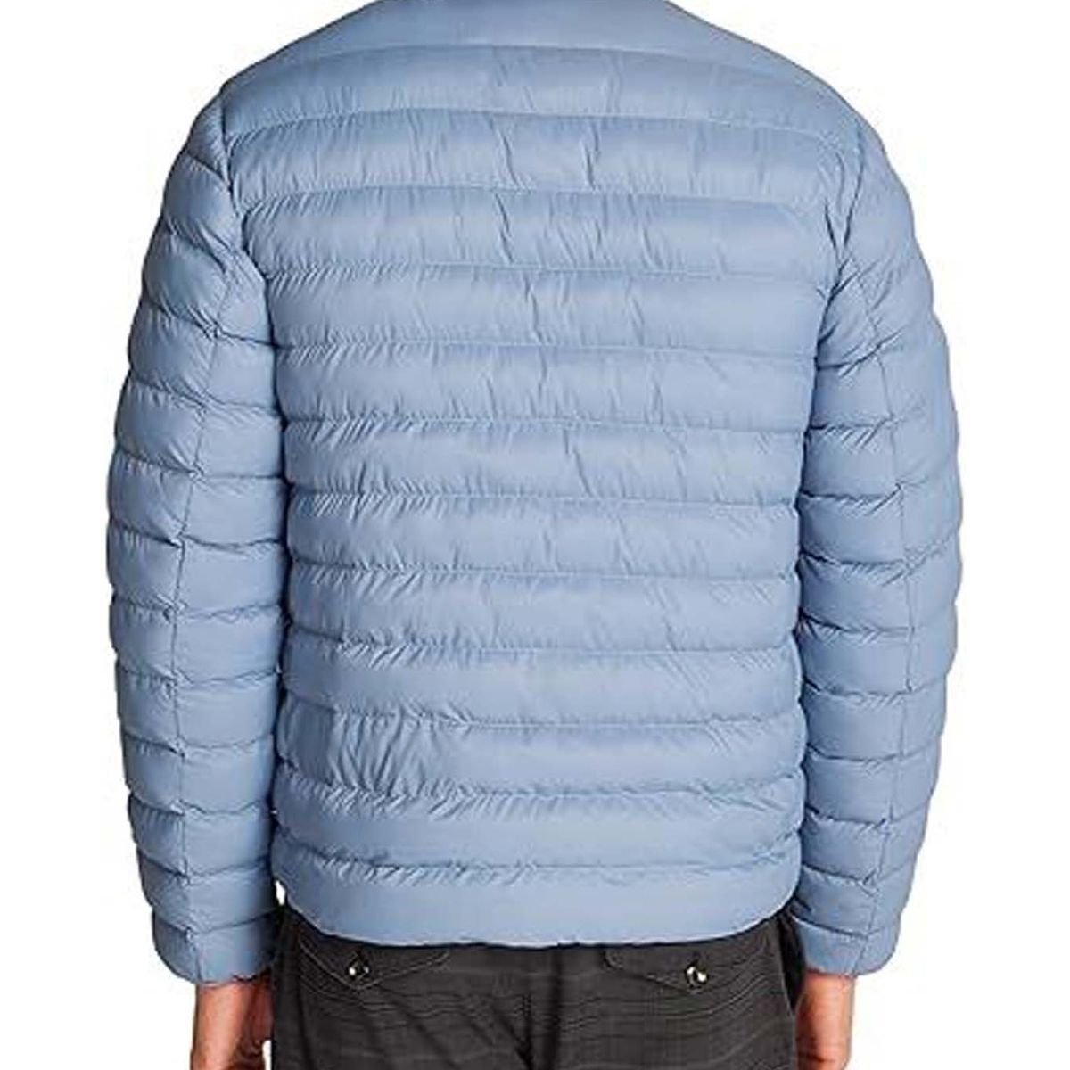 TOMMY HILFIGER - Rompe azul viento acolchada plegable Tommy Hilfiger