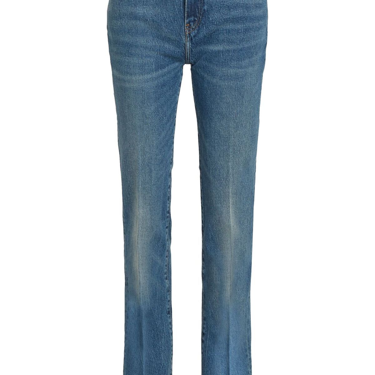 TOMMY HILFIGER - Jeans azul de talle alto con corte bootcut Tommy Hilfiger