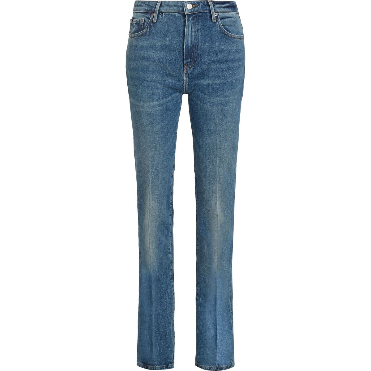 TOMMY HILFIGER - Jeans azul de talle alto con corte bootcut Tommy Hilfiger