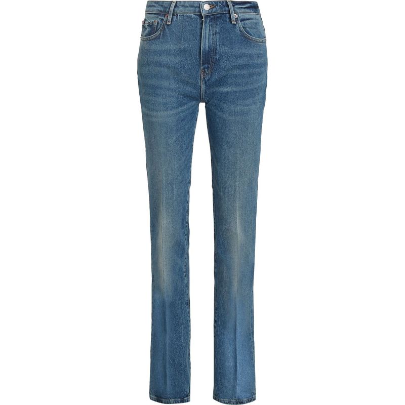 TOMMY HILFIGER - Jeans azul de talle alto con corte bootcut Tommy Hilfiger