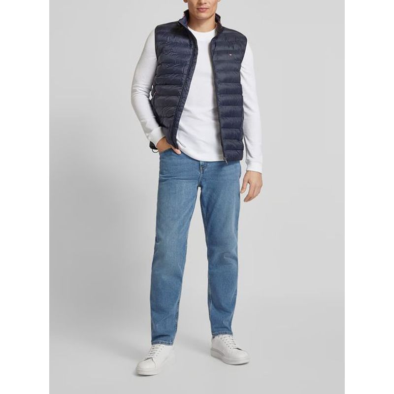 TOMMY HILFIGER - Chaleco azul Packable Tommy Hilfiger