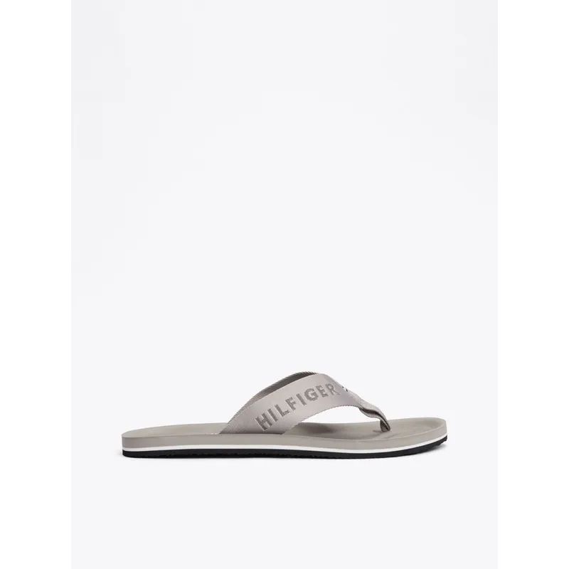 TOMMY HILFIGER - Sandalias gris con plantilla anatómica Tommy Hilfiger