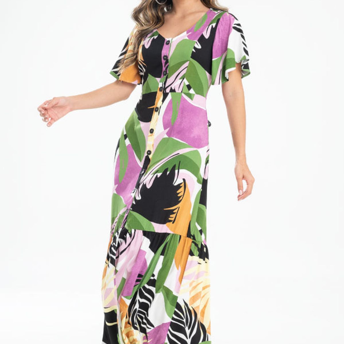 RAGGED - Vestido largo maggio Morado claro Ragged