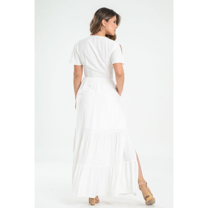 RAGGED - Vestido alena Blanco crudo Ragged