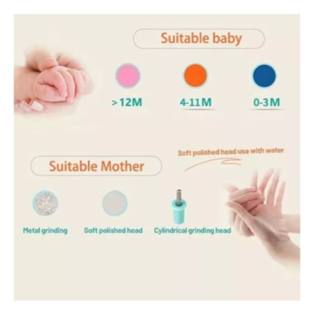 BABY ALIVE - Lima Eléctrica Para Bebe Cuidado De Uñas Azul