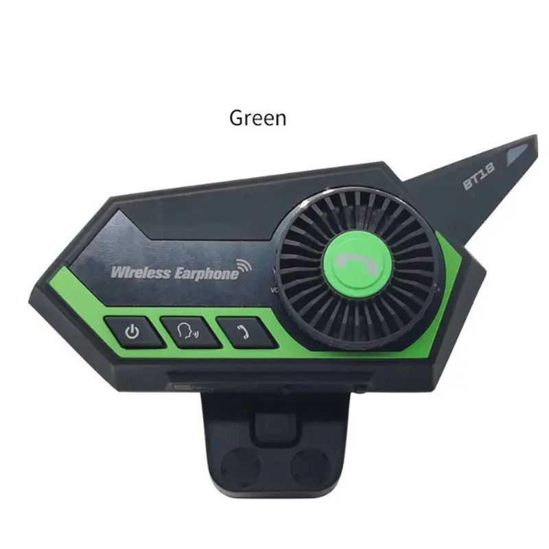 GENERICO - Audífonos Bluetooth Estéreo Impermeables Casco de Moto BT18