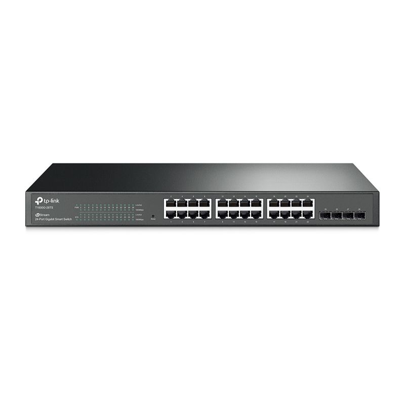TP LINK - TP-LINK SWITCH TL-SG2424 CON 24 PUERTOS GIGABIT T1600G-28TS