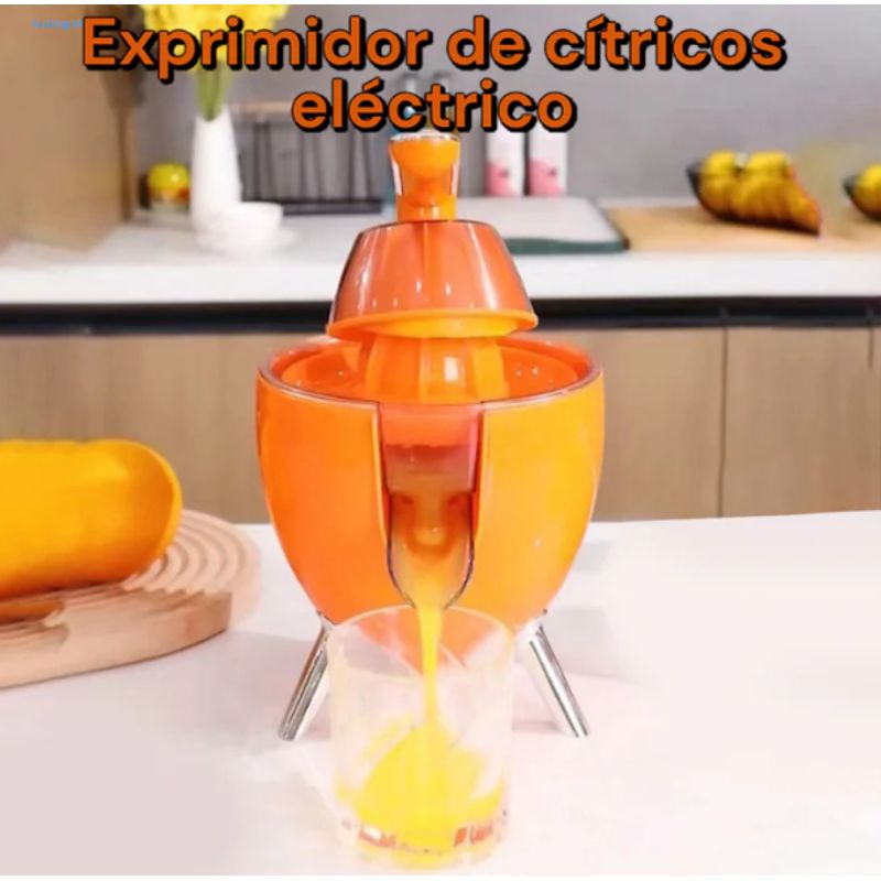 GENERICO - Exprimidor De Naranjas Electrico Frutas Recargable Multifuncional