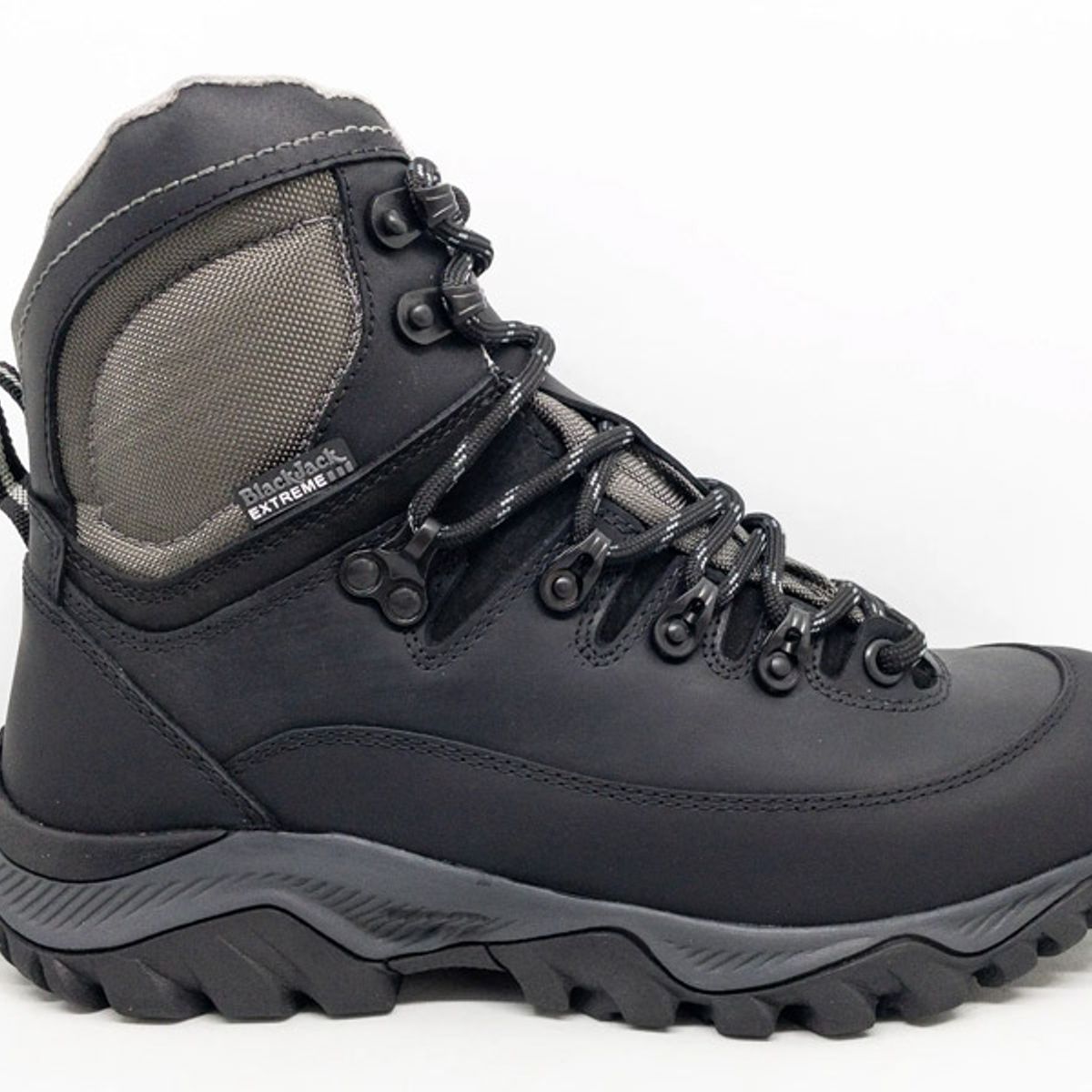 INCO - Bota Outdoor Cuero Negro Herreros Adventure
