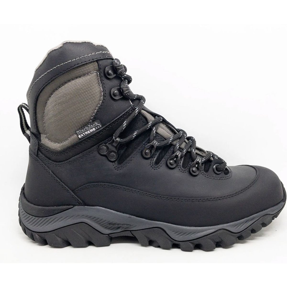 INCO - Bota Outdoor Cuero Negro Herreros Adventure
