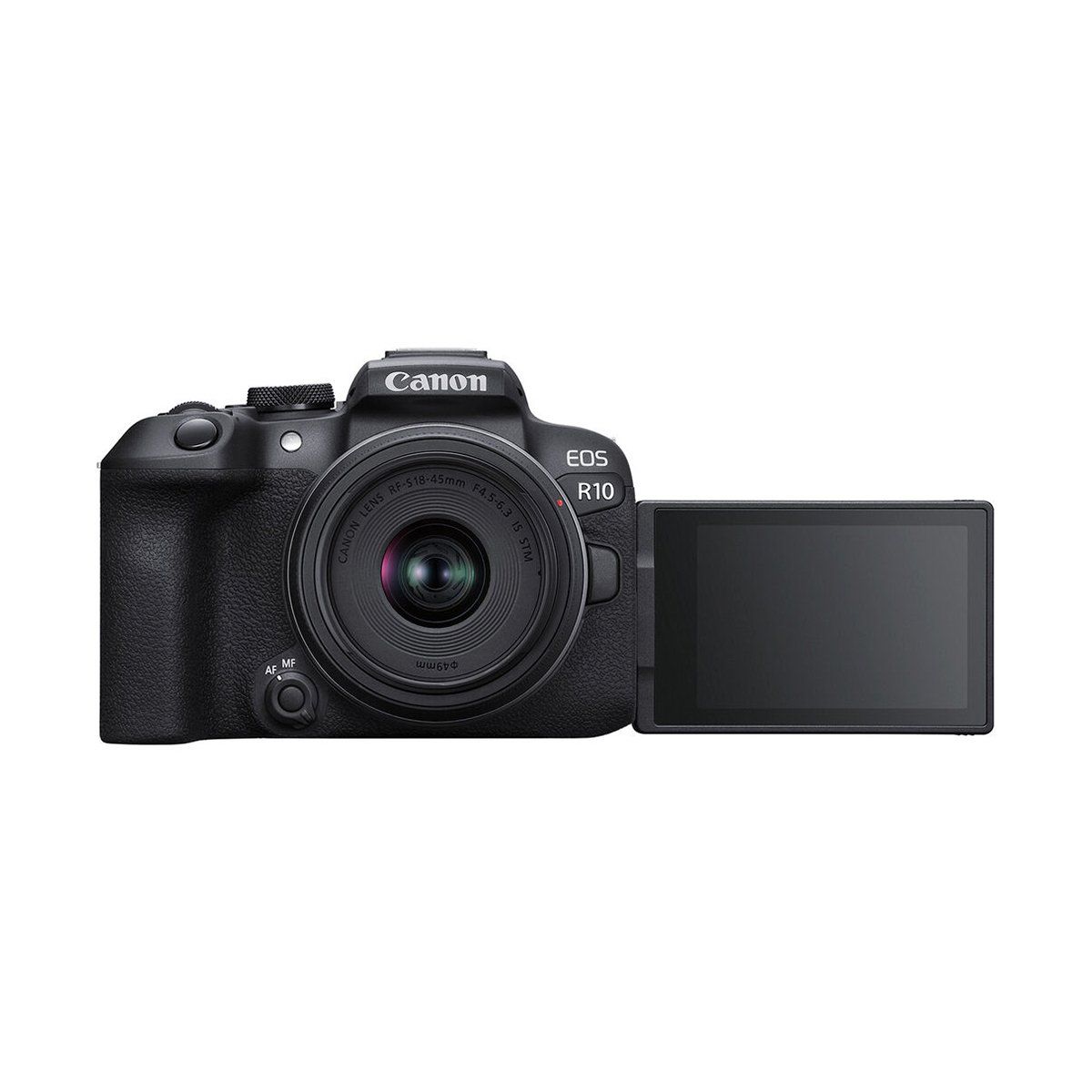 CANON - Cámara Mirrorless Canon Eos R10 kit 18-45 mm - Negro